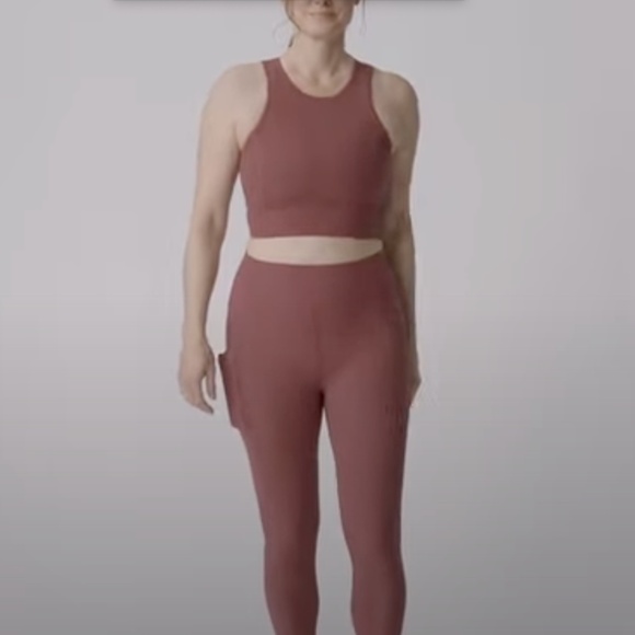 REI Active Pursuit 7/8 Rib Tights- corduroy pattern - Picture 2 of 7